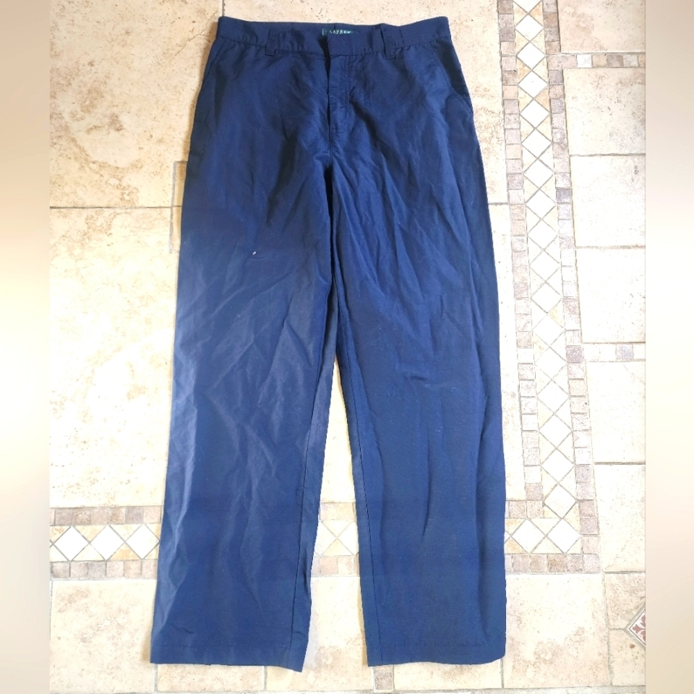 Lauren Ralph Lauren Navy Pants